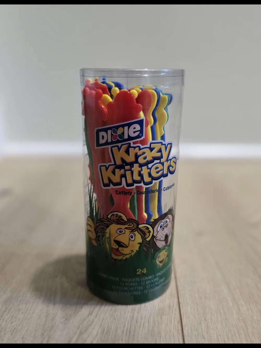 Vintage Dixie Krazy Kritters Cutlery Set - NWT